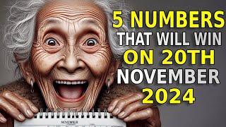 Lucky Numbers: 5 NUMBERS MOST LIKELY TO APPEAR ON 20TH NOVEMBER 2024 | Buddhist Teachings