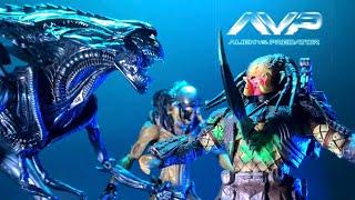 Wolf Predator, Scar Predator vs Queen alien , Predalien Stop-Motion