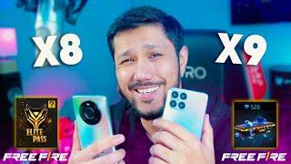 Honor X8 + Honor X9 /FreeFire ойнауға қайсысы жақсы?!  ТЕХНОБРО