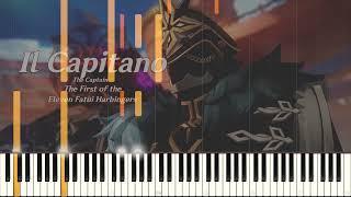 Capitano theme - Metaphor for Calamity - Genshin Impact 5.0/5.1 Archon Quest  Piano Arrangement