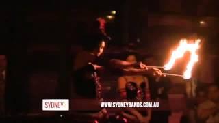 Fire In Motion - Fire Twirlers Sydney - Entertainers For Hire - Roving Entertainment