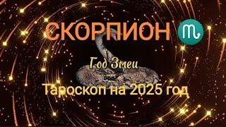 СКОРПИОН  ТАРОСКОП на 2025 год️