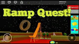 How To Complete The Ramp Quest In Roblox Build A Boat For Treausure