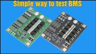 How to test good bms using digital multimeter