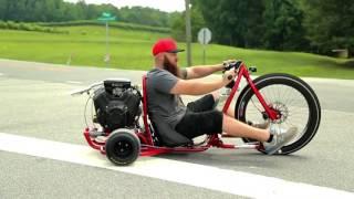 Fire Breathing motorized Drift Trike