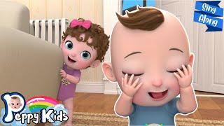 Peek A Boo | Hide & Seek Song | Peppy Kids Nursery Rhymes