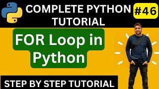 For Loops in Python || Python For loops || Python Tutorial for Beginners || Python Tutorial