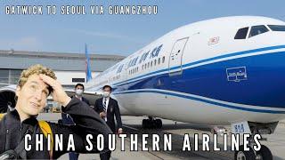 Flying China Southern Airlines (Via Guangzhou) to Seoul | Economy Class