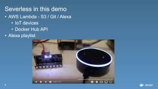 Serverless functions and Alexa with Docker and a Raspberry Pi cluster