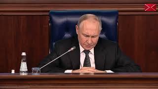 РЕЗОНАСНАЯ РЕЧЬ ПУТИНА - "Все беды России и Украины из-за Зеленского"