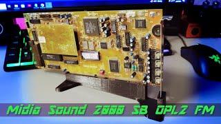 Midia Sound 2000 SB (Terratec Profimedia) playing DOS-Games-Music (OPL2 FM)