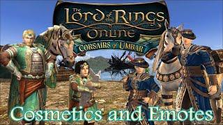 LOTRO Corsairs of Umbar Expansion Cosmetics and Emotes