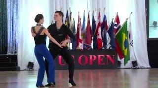 Semion Ovsiannikov & Maria Elizarova US OPEN 2015   Classic