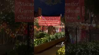 #SteveCarell #JenniferGarner #MacaulayCulkin #ChristmasLights #CelebrityHomes #CelebrityFrontYards