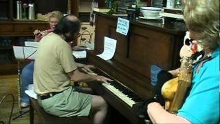 Fastest ragtime piano yet heard by mere mortals; Tom Brier on "Redneck Rag"; 174 bpm