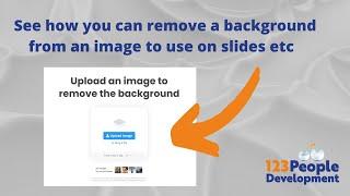 How to remove the background from an image or icon