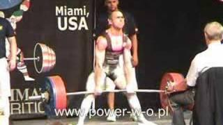 Olech Jaroslaw 318.5kg/702lb Deadlift 67.5kg fourth attempt