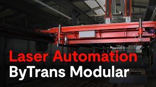 ByTrans Modular For Laser Automation Demo | Bystronic