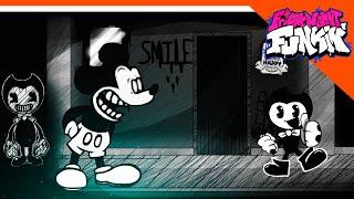  БОСС МИККИ МАУС EXE! ПРОТИВ БЕНДИ! Mickey exe vs Bendy  Friday Night Funkin' Прохождение