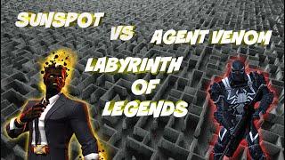 SUNSPOT VS EX. AGENT VENOM LABYRINTH OF LEGENDS | Marvel Contest of Champions