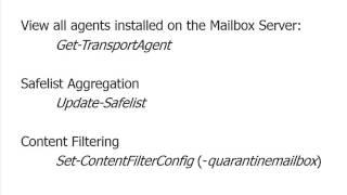 Configure Anti spam in Exchange Server 2013