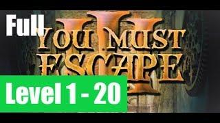 You Must Escape 3 Full Walkthrough Level 1- 20 | Mobest Media |