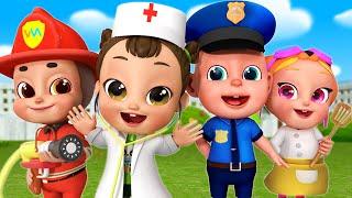 Which Job Do You Want To Do? | Job and Career Song | Rosoo Nursery Rhymes & Kids Songs