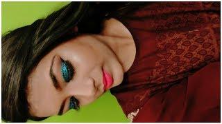 POP of BLUE Glittery Makeup Tutorial | Mahjabeen Ali