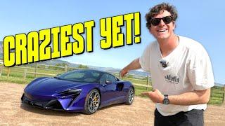 The 2025 McLaren Artura Spider Is the V6 Supercar That PERFORMS Like a V12! | This Just In
