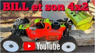 ESSAIS LIBRES NITRO 4x2 JEAN LOUIS ALIAS BILL et son 4x2 - LE RETOUR SUR CIRCUITS RC !