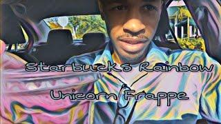 Khi Turner Tries NEW Starbucks Rainbow Unicorn Frappe