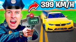 24 Stunden als AUTOBAHN POLIZEI arbeiten in GTA 5!