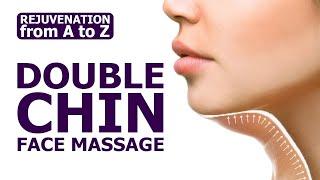How to get rid of double chin. Face Massage. Rejuvenation in real time