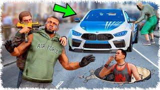 Джонниды қорқытып көлігін алп қойды (GTA V)