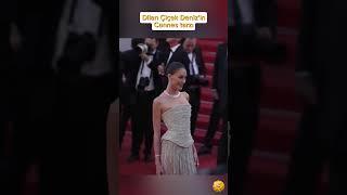Dilan Çiçek Deniz'in Cannes Tarzı #dilançiçekdeniz #magazin #keşfet #ünlüler #gündem