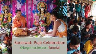 Saraswati Puja or Basant Panchami (2023) Celebration @beginner2expert tutorial | 2023 Event