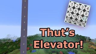 «Thut`s Elevator» Мод на лифты. Как он работает? [1.12.2]