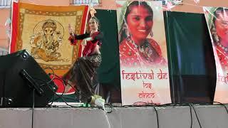 Festival India La Viñuela.Fusión india flamenco Helena López