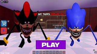 SHADOW SONIC TAPES Barry's Prison Run All Tapes Bosses Unlocked: Shadow, Amy, Knuckles, Tails, Sonic