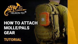 Helikon-Tex - How to attach MOLLE/PALS gear (tutorial)