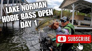 Hobie Bass Open Lake Norman 2024: Day 1