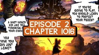 (EP: 2) ONE PIECE Chapter 1016 - Episodes 1037/1038 Review