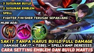 1 HIT MATI??? SET BUILD MARTIS TERSAKIT 2024 | EMBLEM MARTIS TERSAKIT 1 HIT MATI! HOAX?