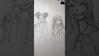 ART I DREW DURING MY LAST LIVE STREAM! #shorts #art