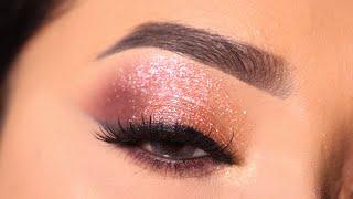 Simple and Easy Eyeshadow Look || Sparkly Eye Makeup Tutorial || Shilpa