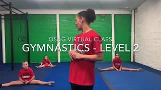 Gymnastics Level 2 (Intermediate) // Virtual Gymnastics Class // Online Gym Class