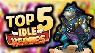 The BEST Heroes for everyone in IDLE HEROES