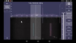 Using the RTL-SDR dongle with SDRTouch for Android