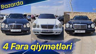 Bügünə 4 fara W210 Mercedeslərin bazar qiymeti - Sumqayit masin bazarinda @masinbaz @tajafarov