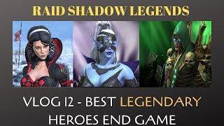 Raid Shadow Legends: SKNOVA Vlog 12 - Best Legendaries for the End Game Clan Boss